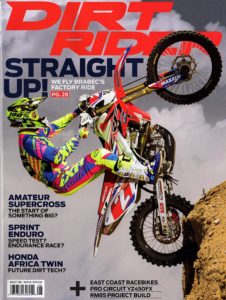 Dirt Rider Magazine (Gas Bag and Tilamook Bag)
