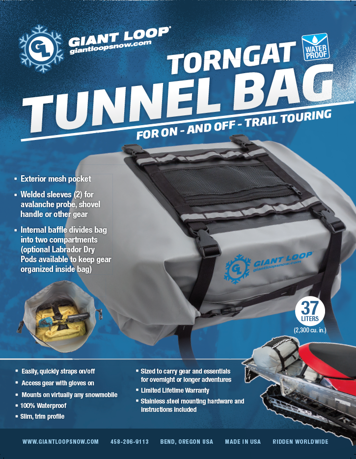 Torngat Tunnel Bag features