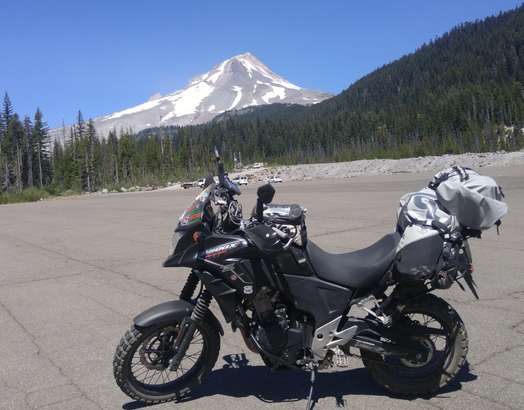 Pit stop for a Mt. Hood viewing on the way home