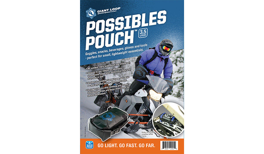 Possibles Pouch Snow card